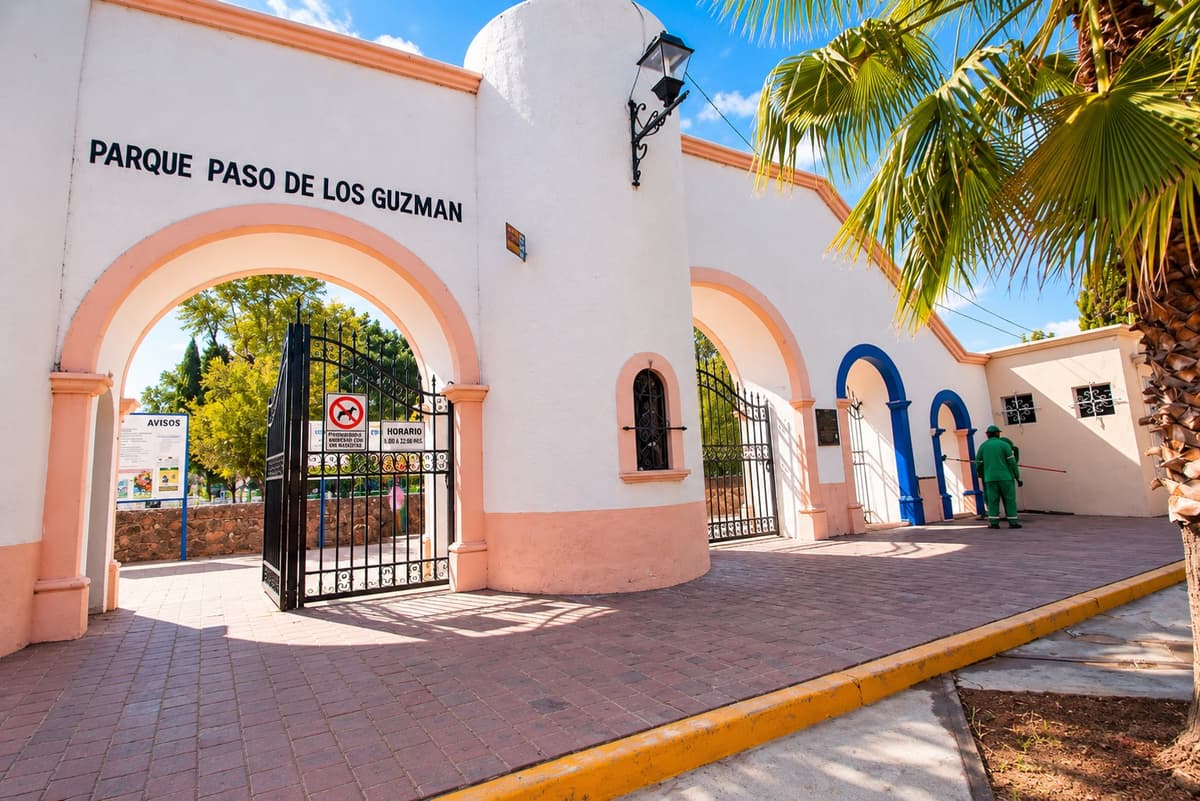 Entrada al parque