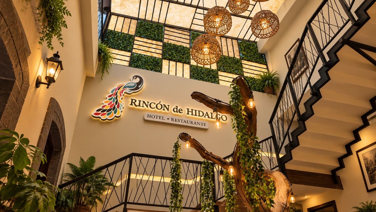 Escaleras con luz