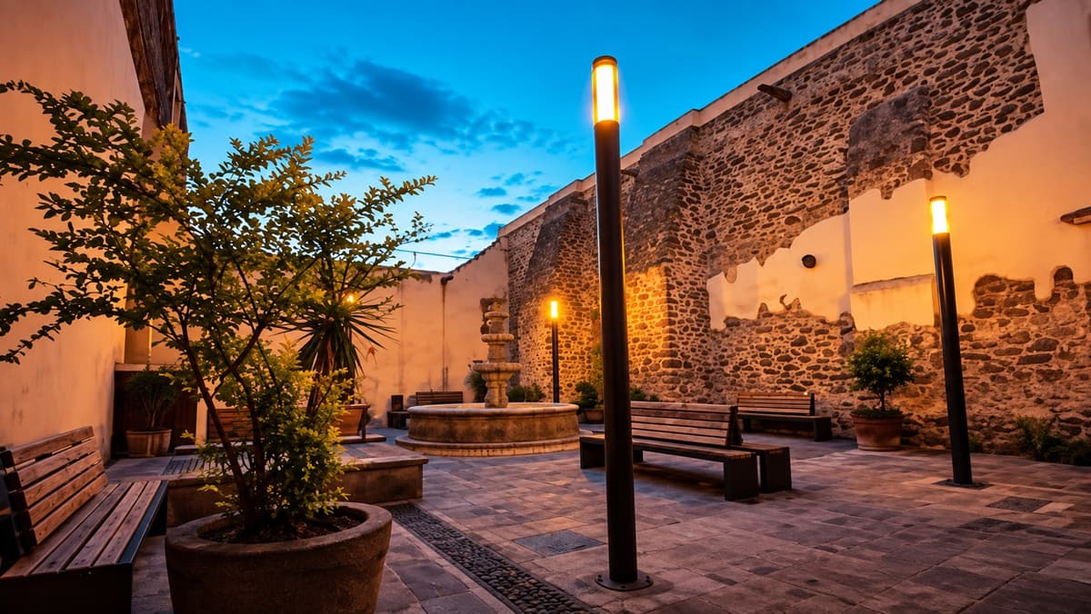 Fuente en el portal
